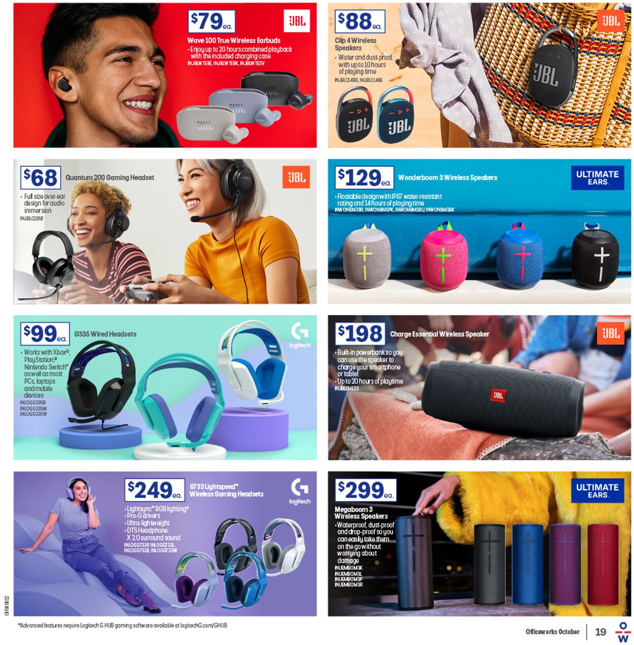 Officeworks Catalogue - 06/10-20/10/2022 (Page 19)