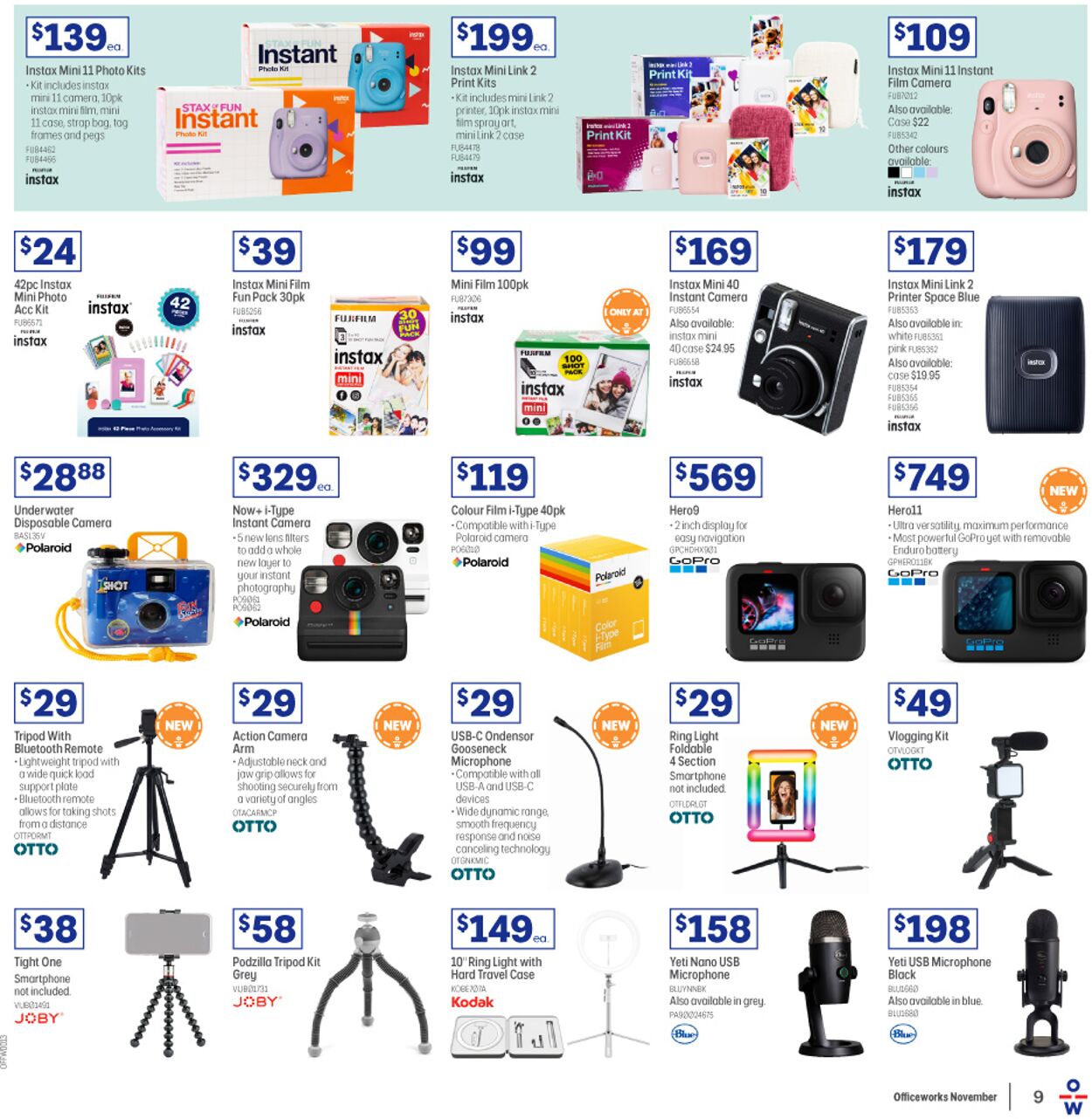Officeworks Catalogue - 03/11-17/11/2022 (Page 9)
