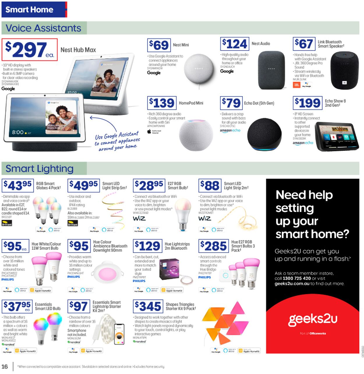 Officeworks Catalogue - 03/11-17/11/2022 (Page 16)