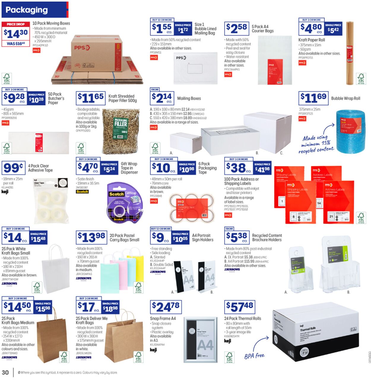 Officeworks Catalogue - 03/11-17/11/2022 (Page 30)