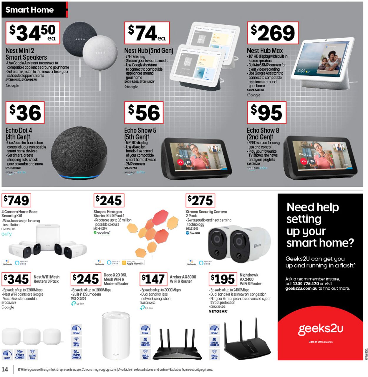 Officeworks Catalogue - 21/11-28/11/2022 (Page 14)