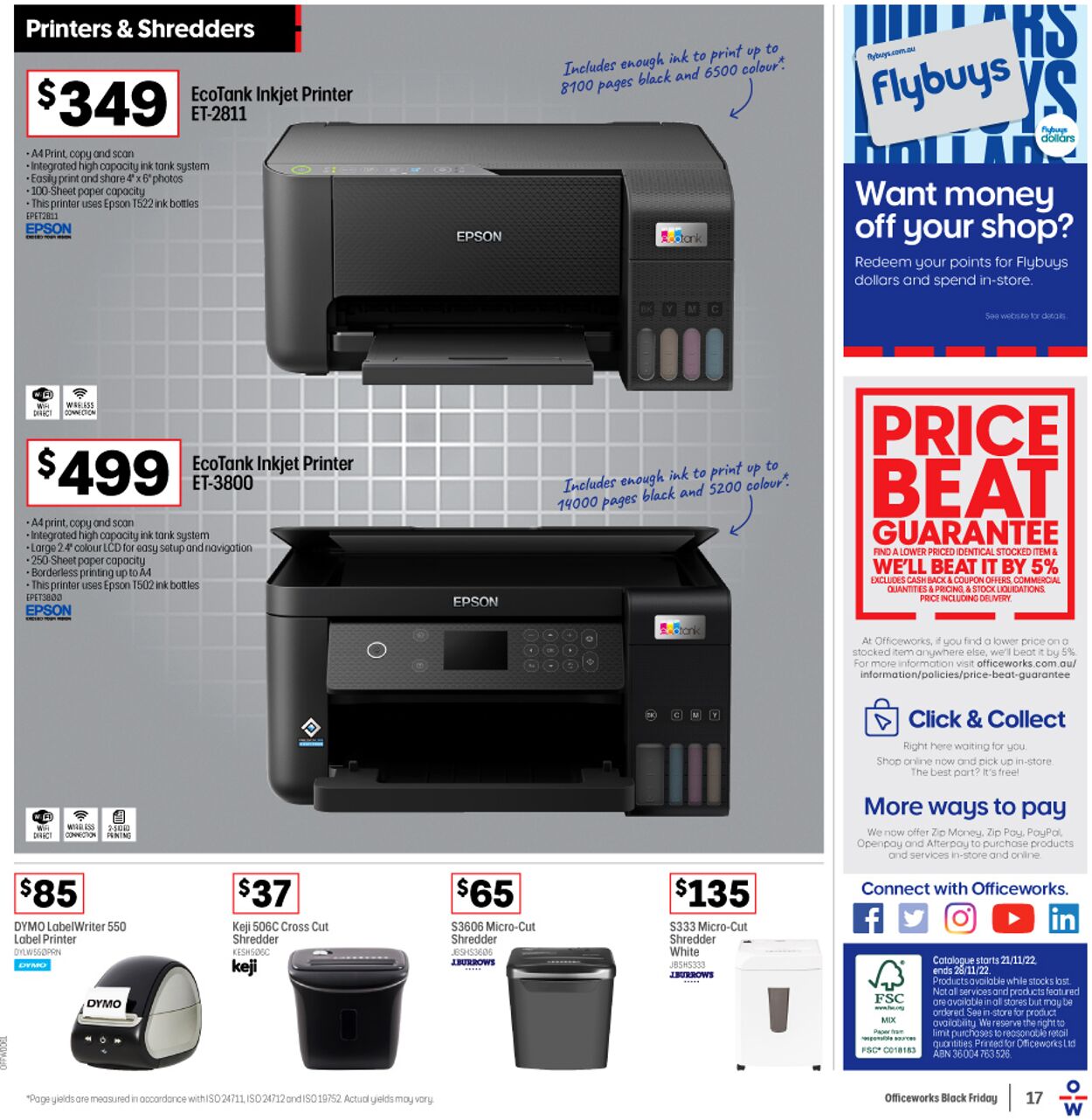 Officeworks Catalogue - 21/11-28/11/2022 (Page 17)