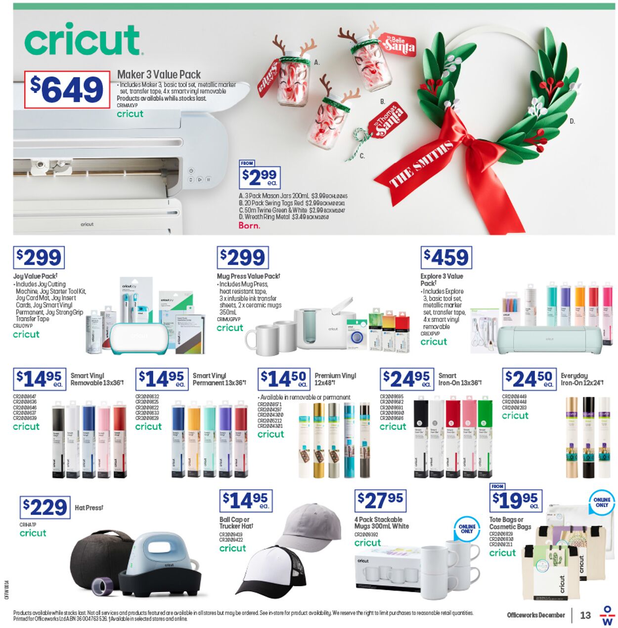 Officeworks Catalogue - 08/12-22/12/2022 (Page 13)