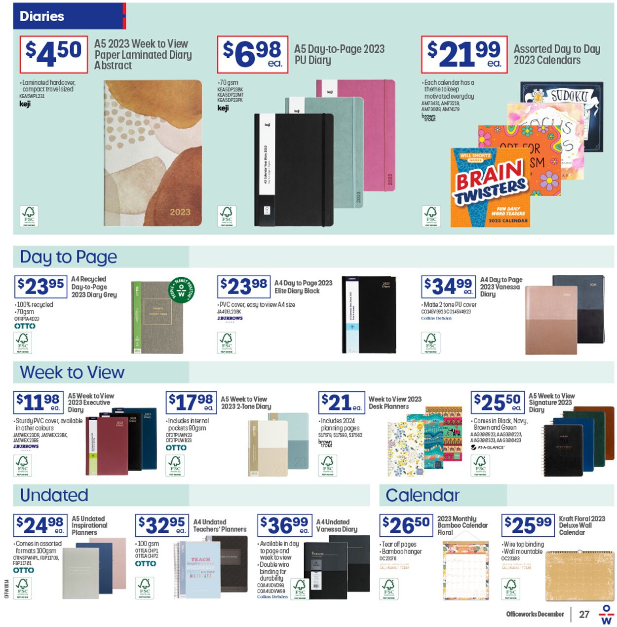 Officeworks Catalogue - 08/12-22/12/2022 (Page 27)