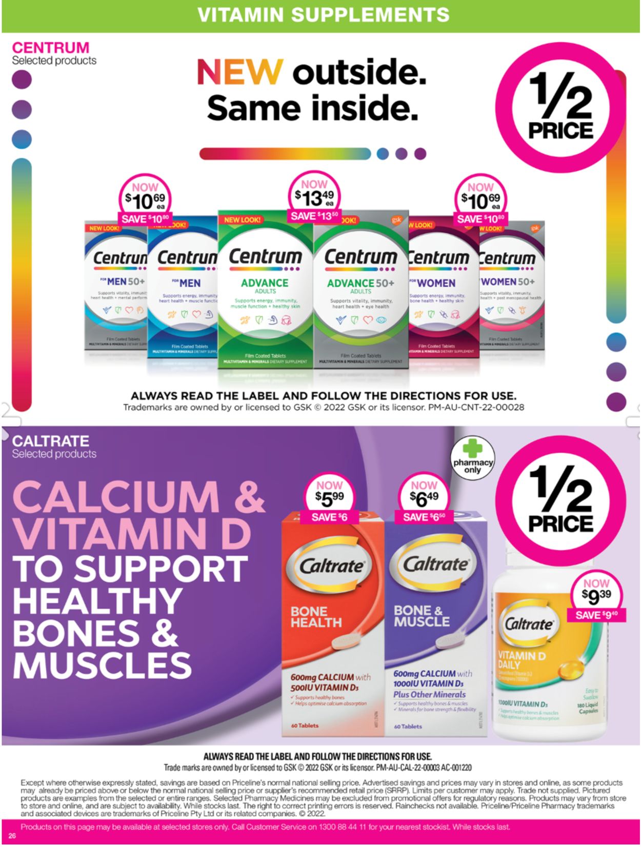 Priceline Pharmacy Catalogue - 14/07-27/07/2022 (Page 26)
