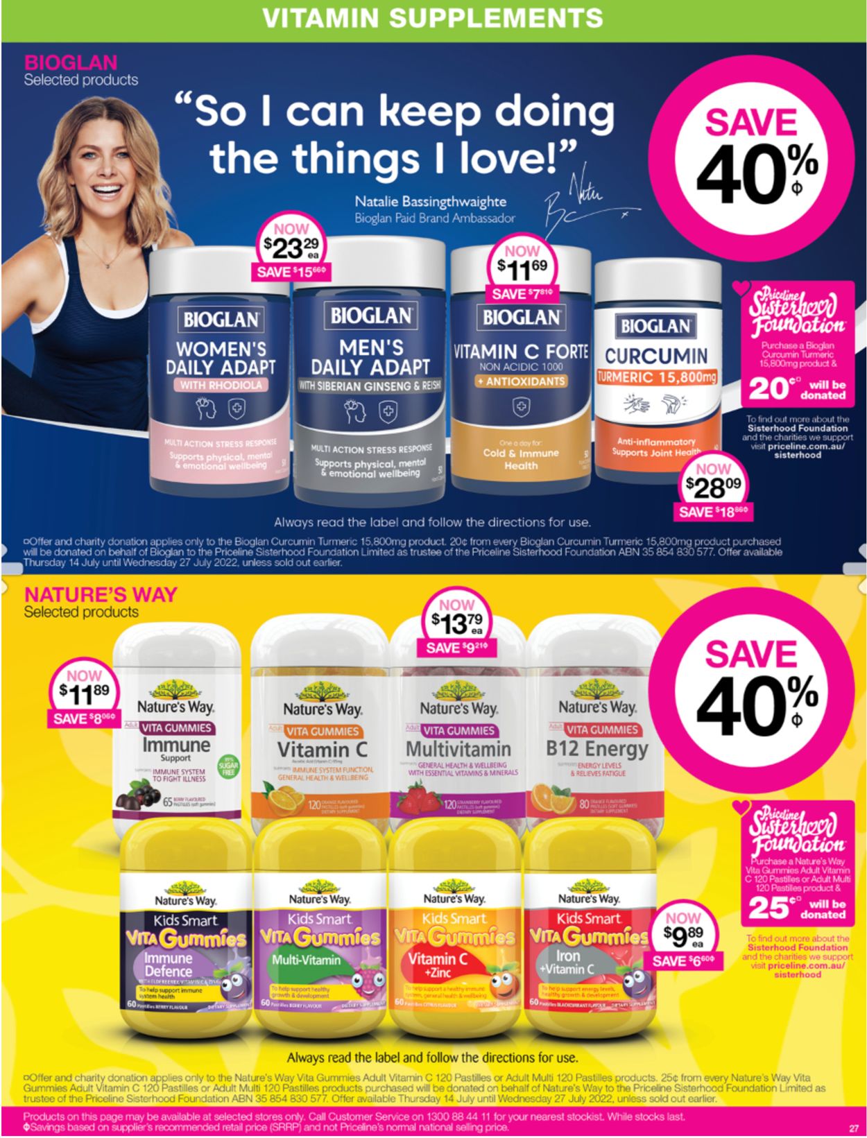 Priceline Pharmacy Catalogue - 14/07-27/07/2022 (Page 27)