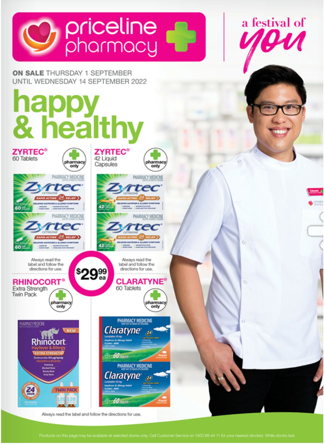Priceline Pharmacy Catalogue - 01/09-14/09/2022