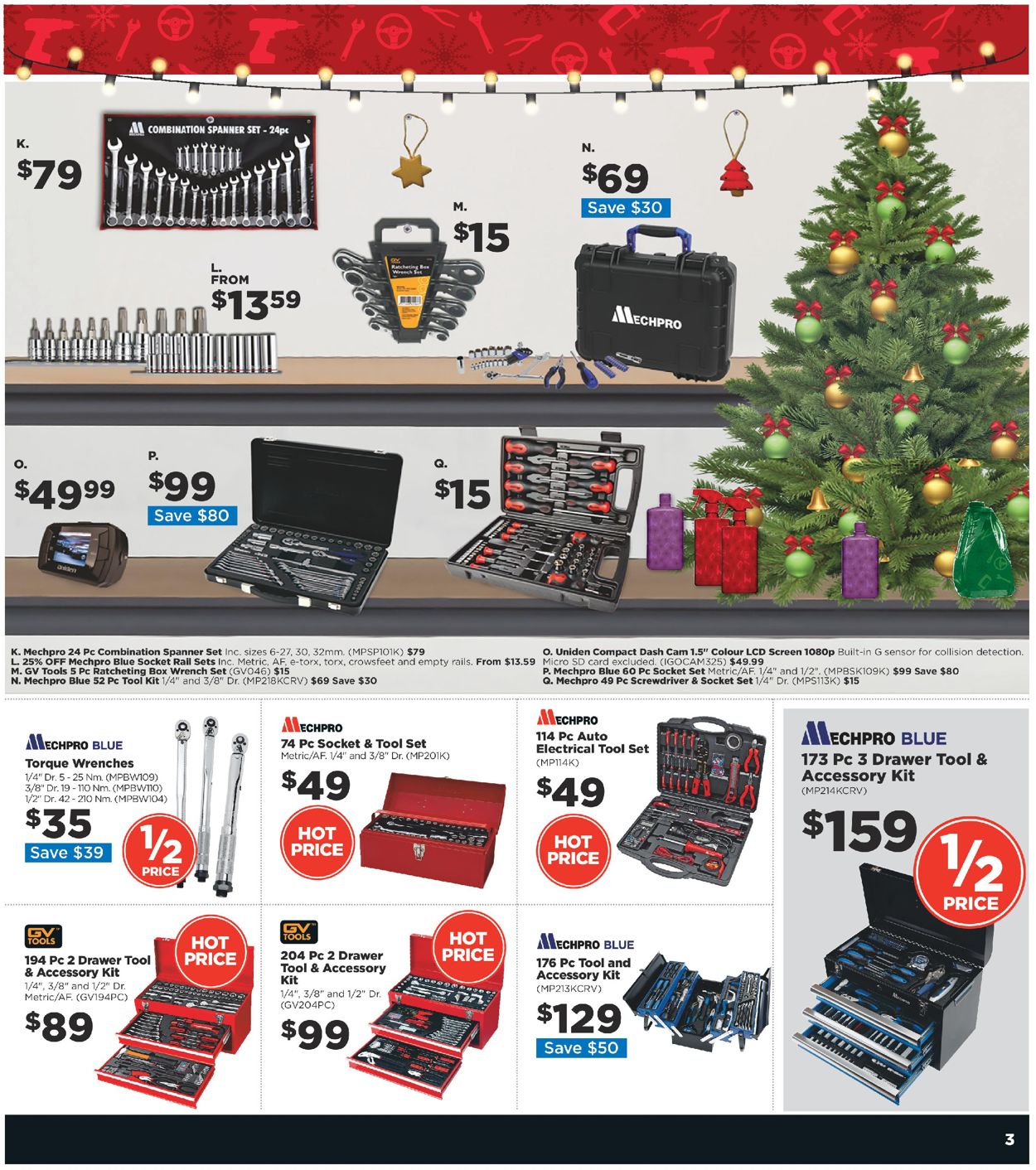 Repco Christmas Catalogue 2019 Catalogue - 16/12-22/12/2019 (Page 3)