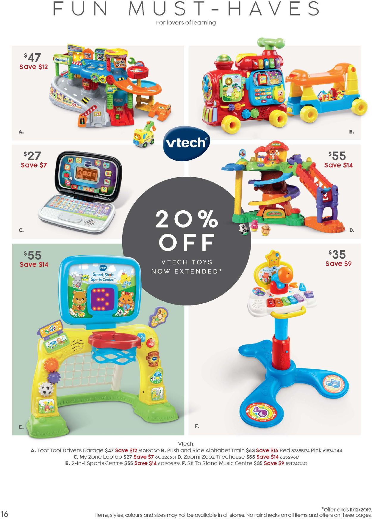 Target Catalogue - 05/12-11/12/2019 (Page 16)