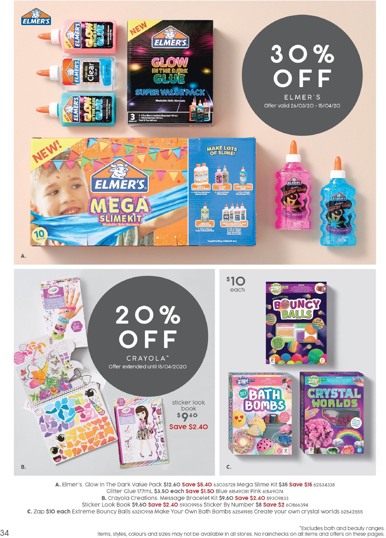 Target Catalogue - 02/04-26/04/2020 (Page 34)