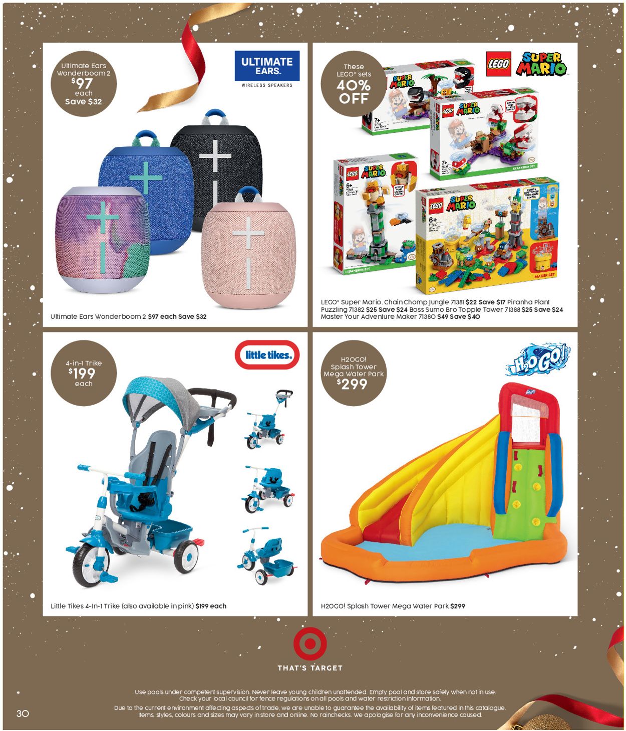 Target HOLIDAYS 2021 Catalogue - 09/12-24/12/2021 (Page 30)