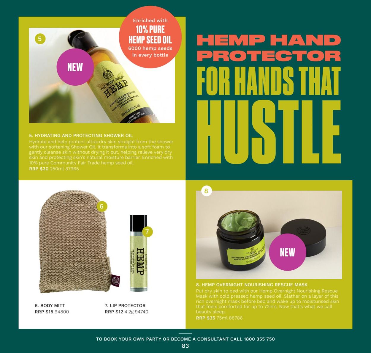 The Body Shop Catalogue - 31/12-31/03/2020 (Page 83)