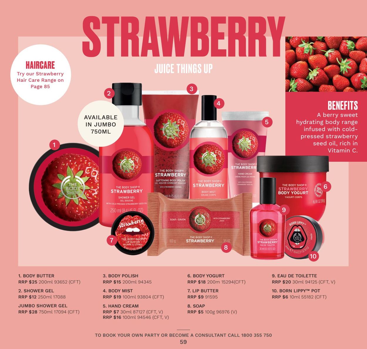 The Body Shop Catalogue - 30/06-31/08/2020 (Page 59)