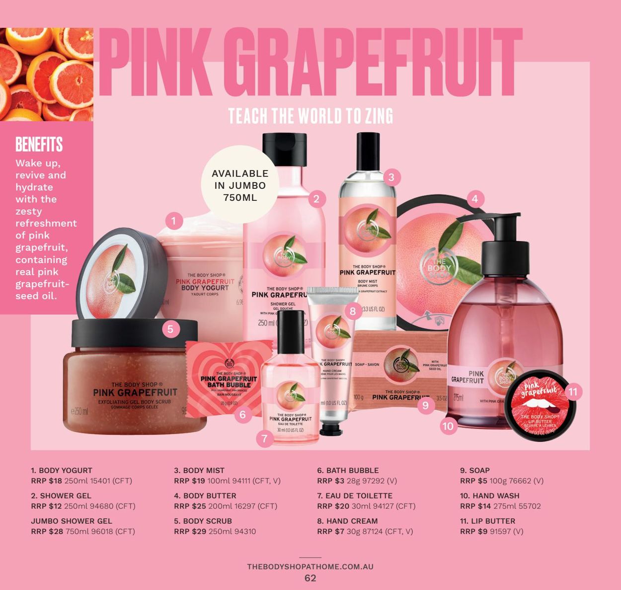The Body Shop Catalogue - 30/06-31/08/2020 (Page 62)