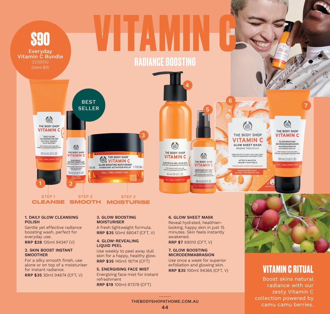 The Body Shop Catalogue - 30/09-31/01/2021 (Page 44)