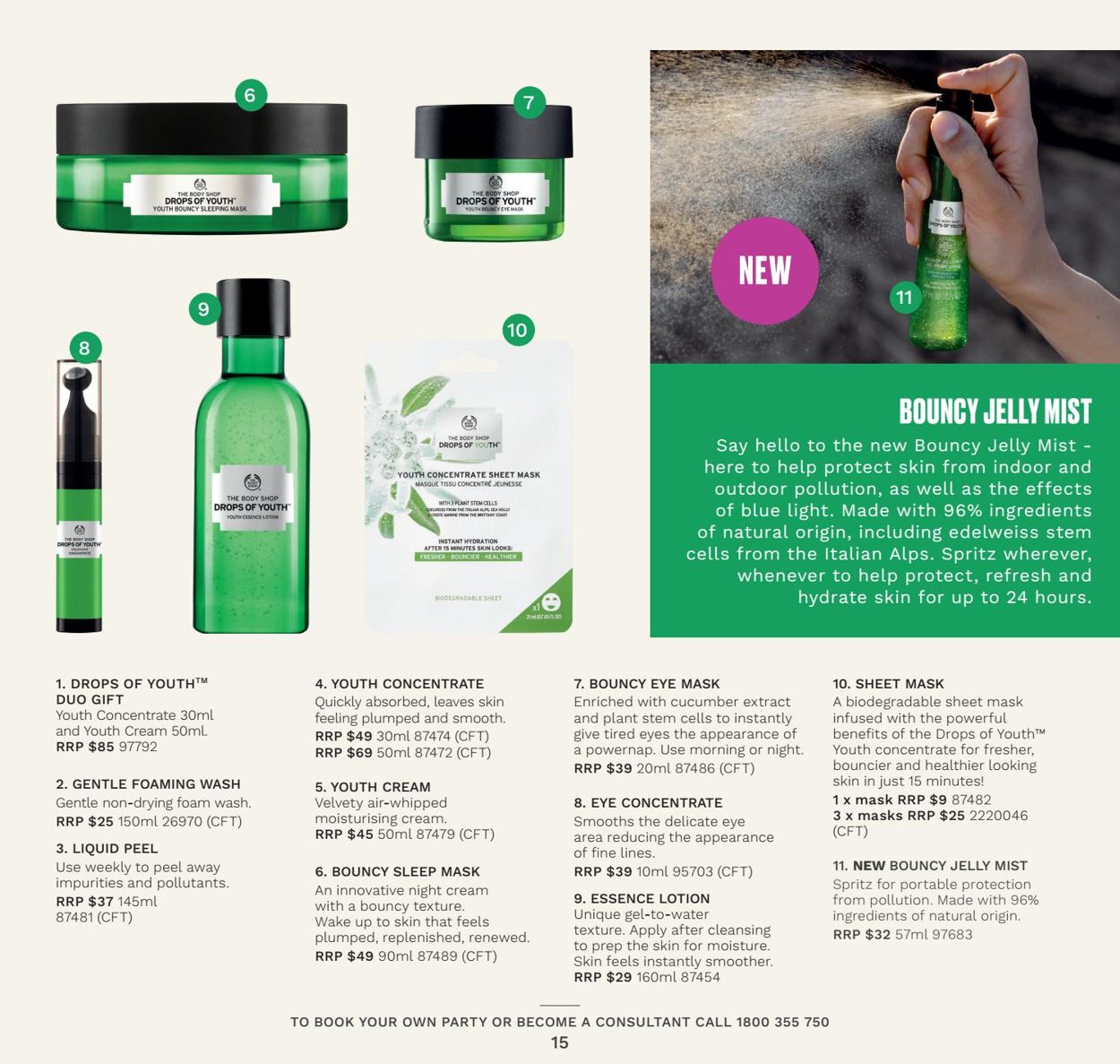 The Body Shop - Summer 2021 Catalogue - 01/01-31/03/2021 (Page 15)