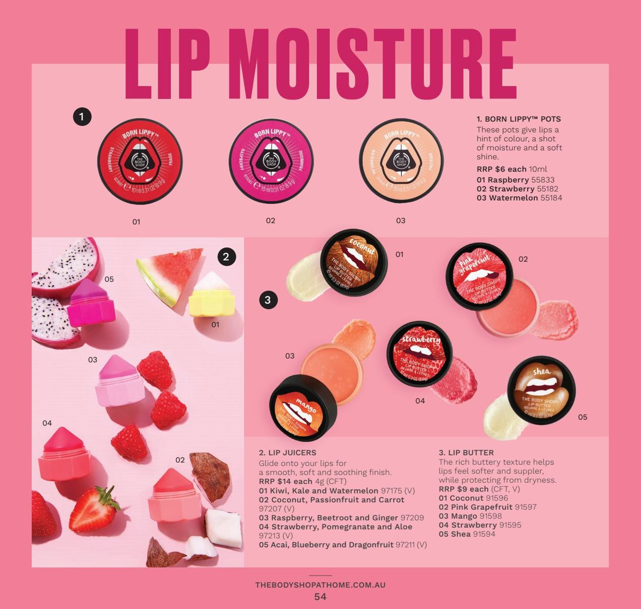 The Body Shop - Summer 2021 Catalogue - 01/01-31/03/2021 (Page 54)