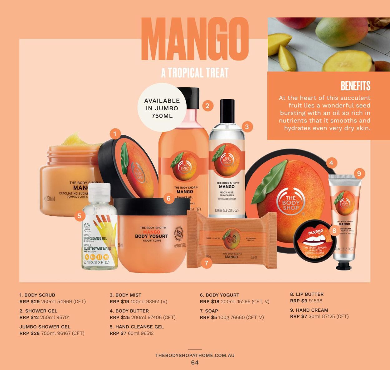 The Body Shop - Summer 2021 Catalogue - 01/01-31/03/2021 (Page 64)