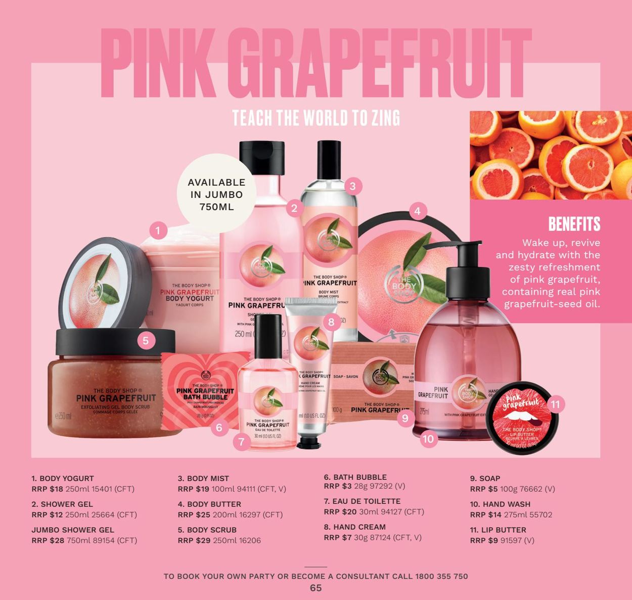 The Body Shop - Summer 2021 Catalogue - 01/01-31/03/2021 (Page 65)