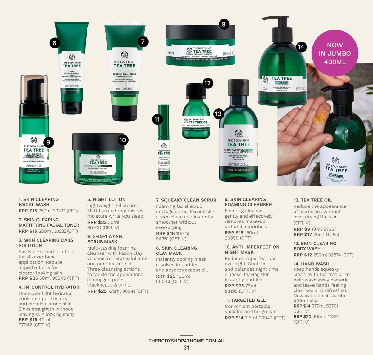 The Body Shop Catalogue - 31/03-30/06/2021 (Page 31)