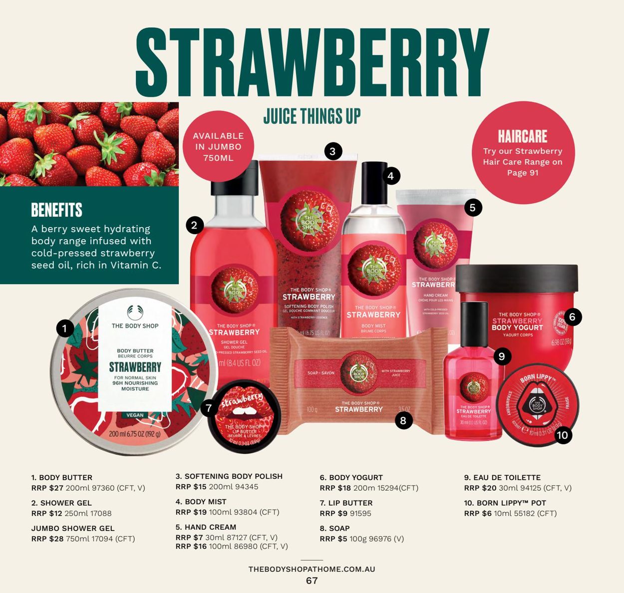 The Body Shop Catalogue - 31/03-30/06/2021 (Page 67)