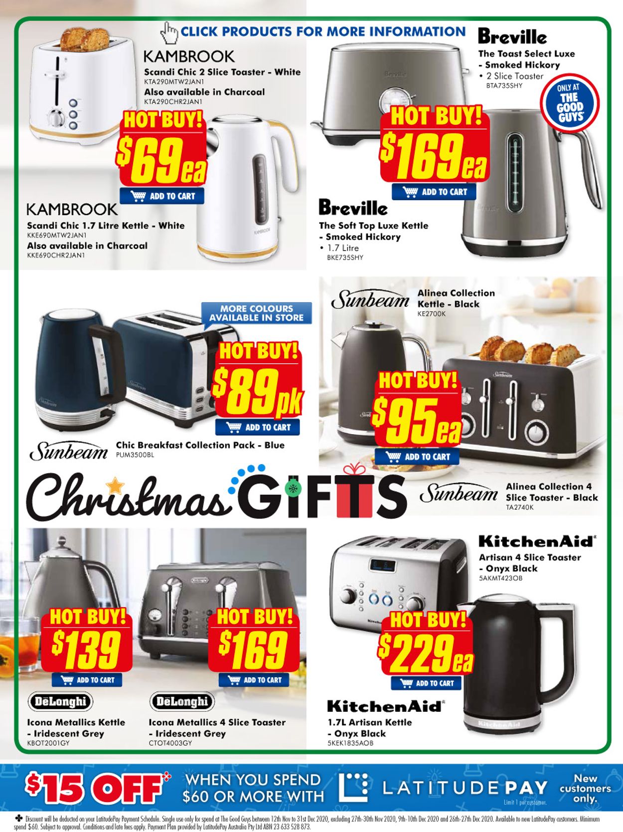 The Good Guys - Christmas Gift Guide 2020 Catalogue - 08/12-24/12/2020 (Page 13)