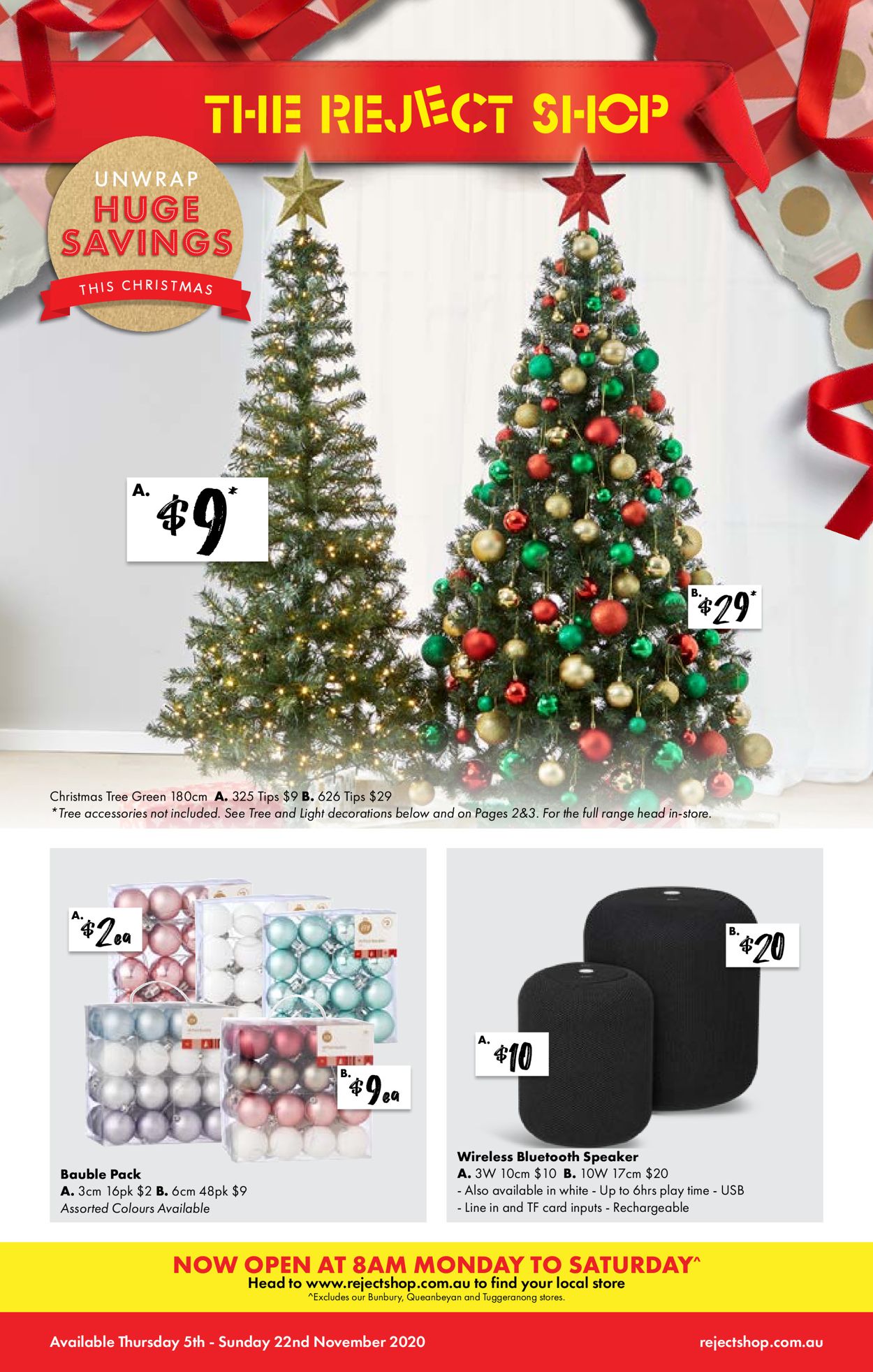 The Reject Shop Christmas 2020 Catalogue - 05/11-22/11/2020