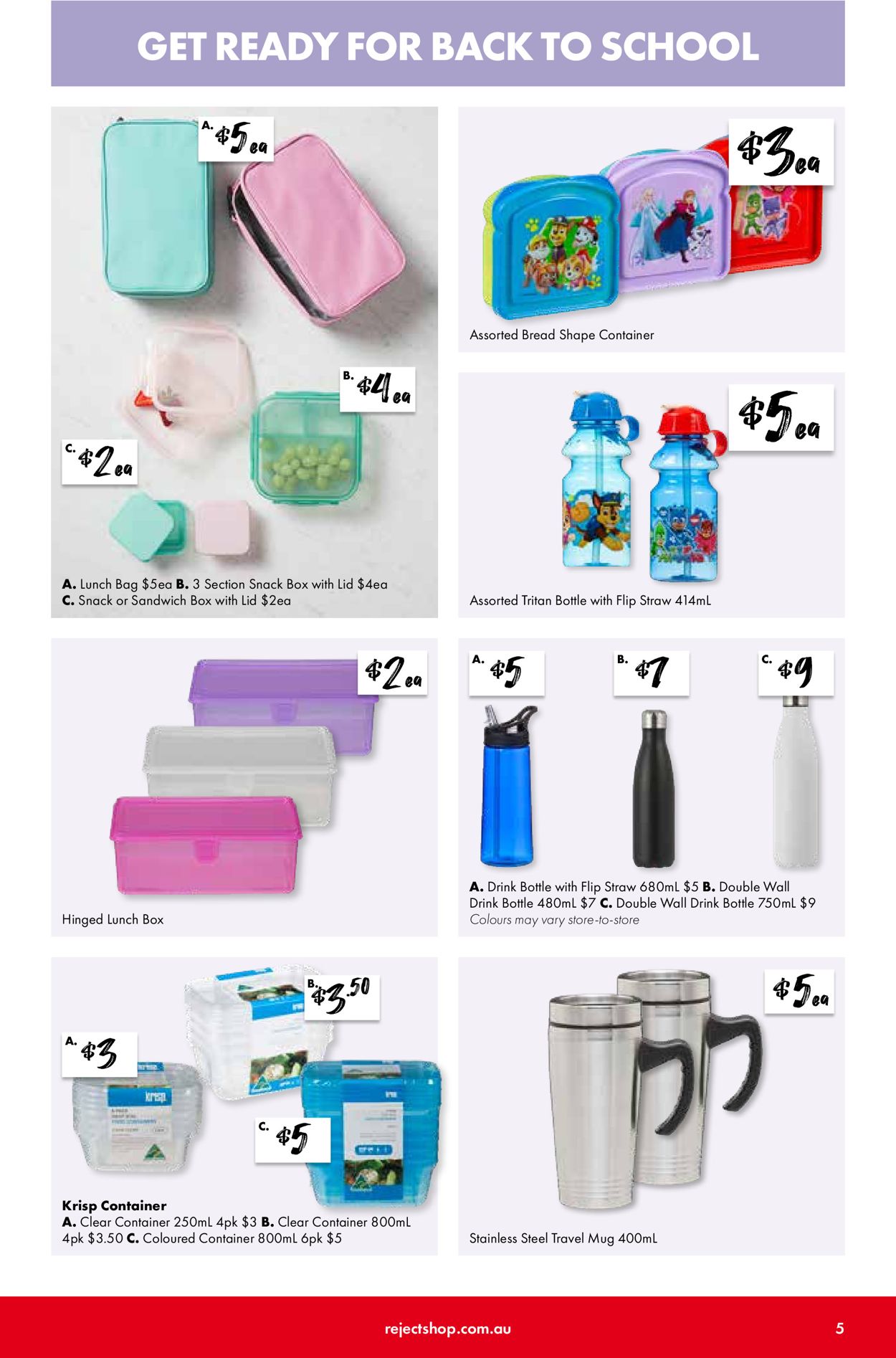 The Reject Shop - Back To Life 2021 Catalogue - 07/01-24/01/2021 (Page 5)