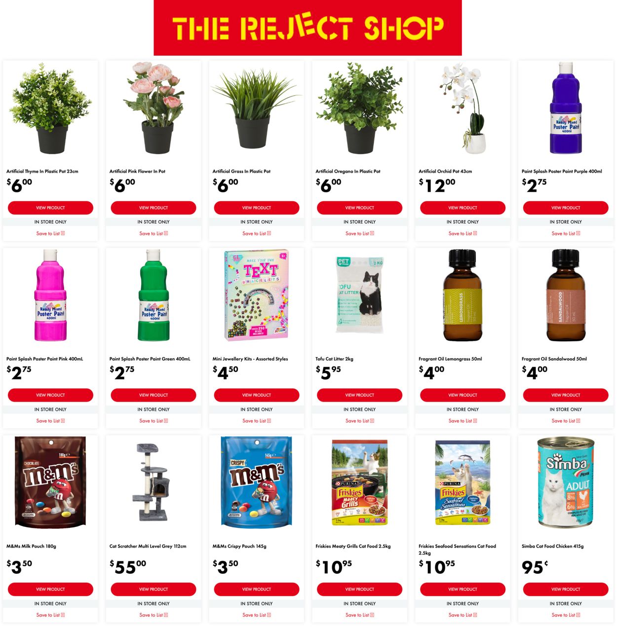 The Reject Shop Catalogue - 04/08-17/08/2022 (Page 6)
