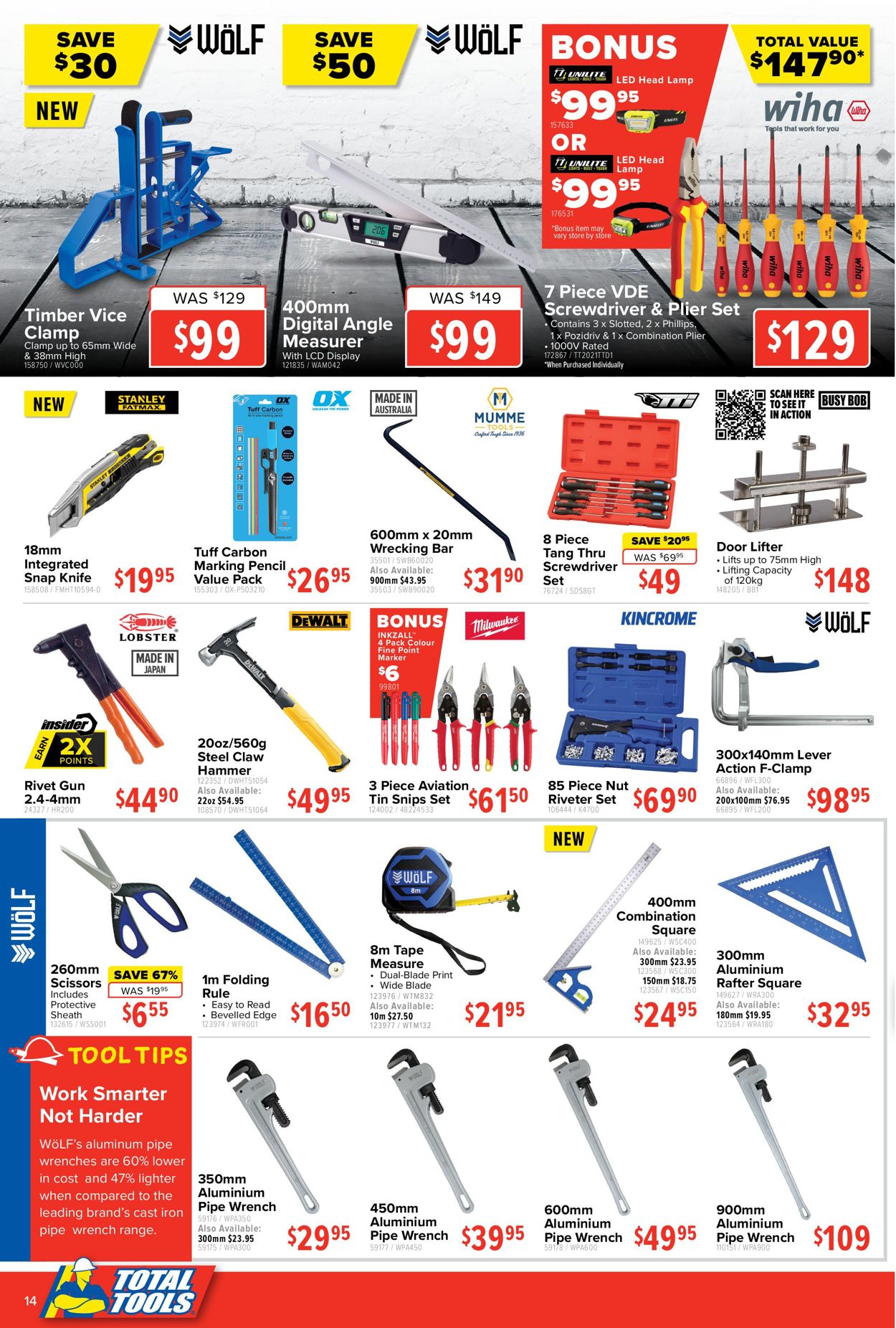 Total Tools Catalogue - 16/08-05/09/2021 (Page 14)