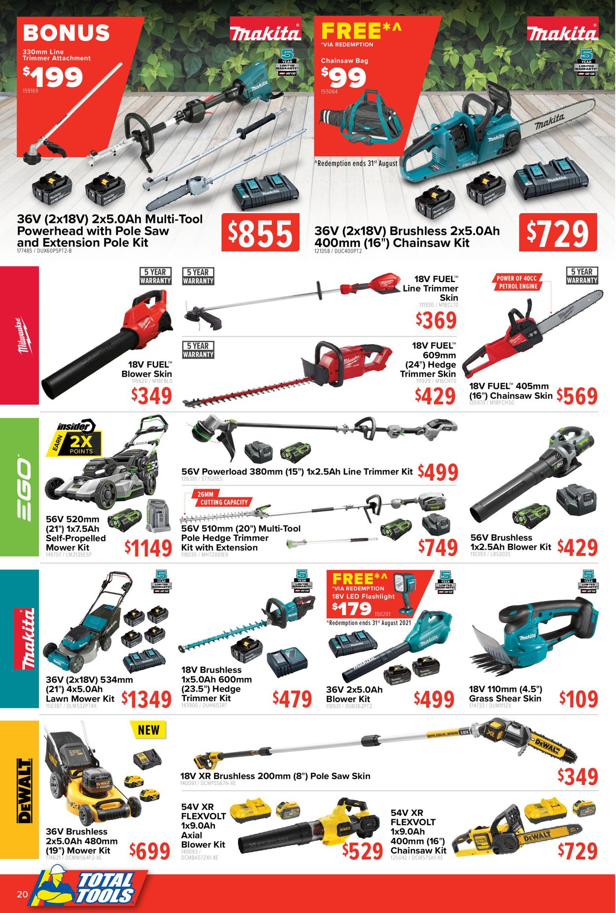 Total Tools Catalogue - 16/08-05/09/2021 (Page 20)