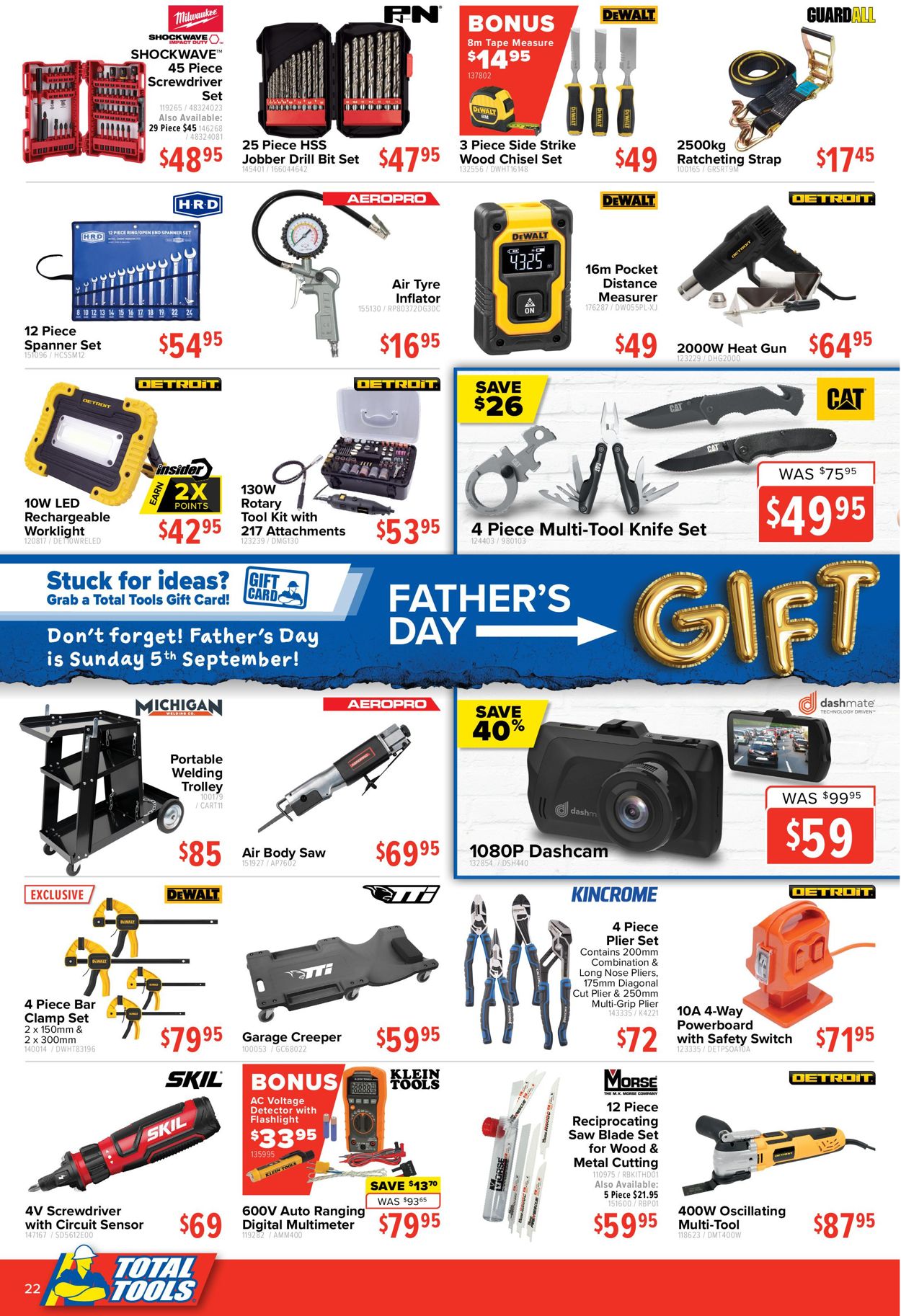 Total Tools Catalogue - 16/08-05/09/2021 (Page 22)