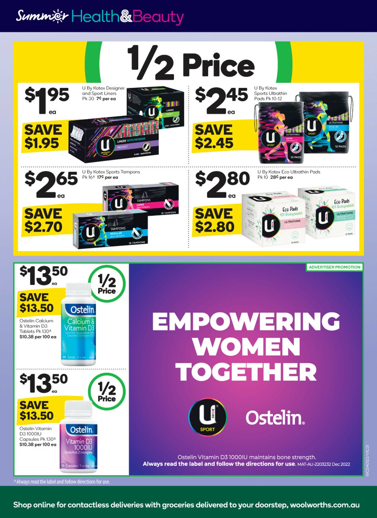 Woolworths Catalogue - 04/01-10/01/2023 (Page 31)