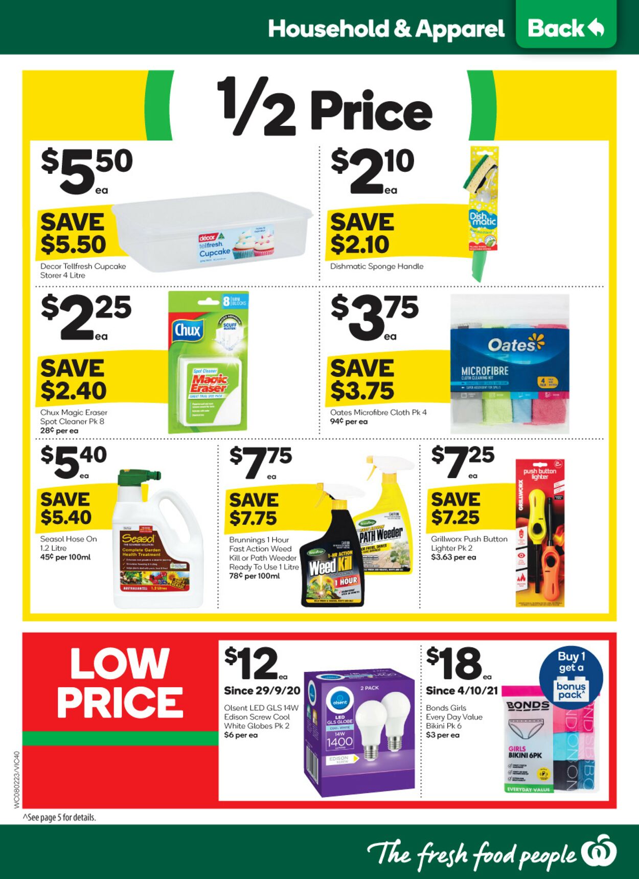 Woolworths Catalogue - 08/02-14/02/2023 (Page 40)