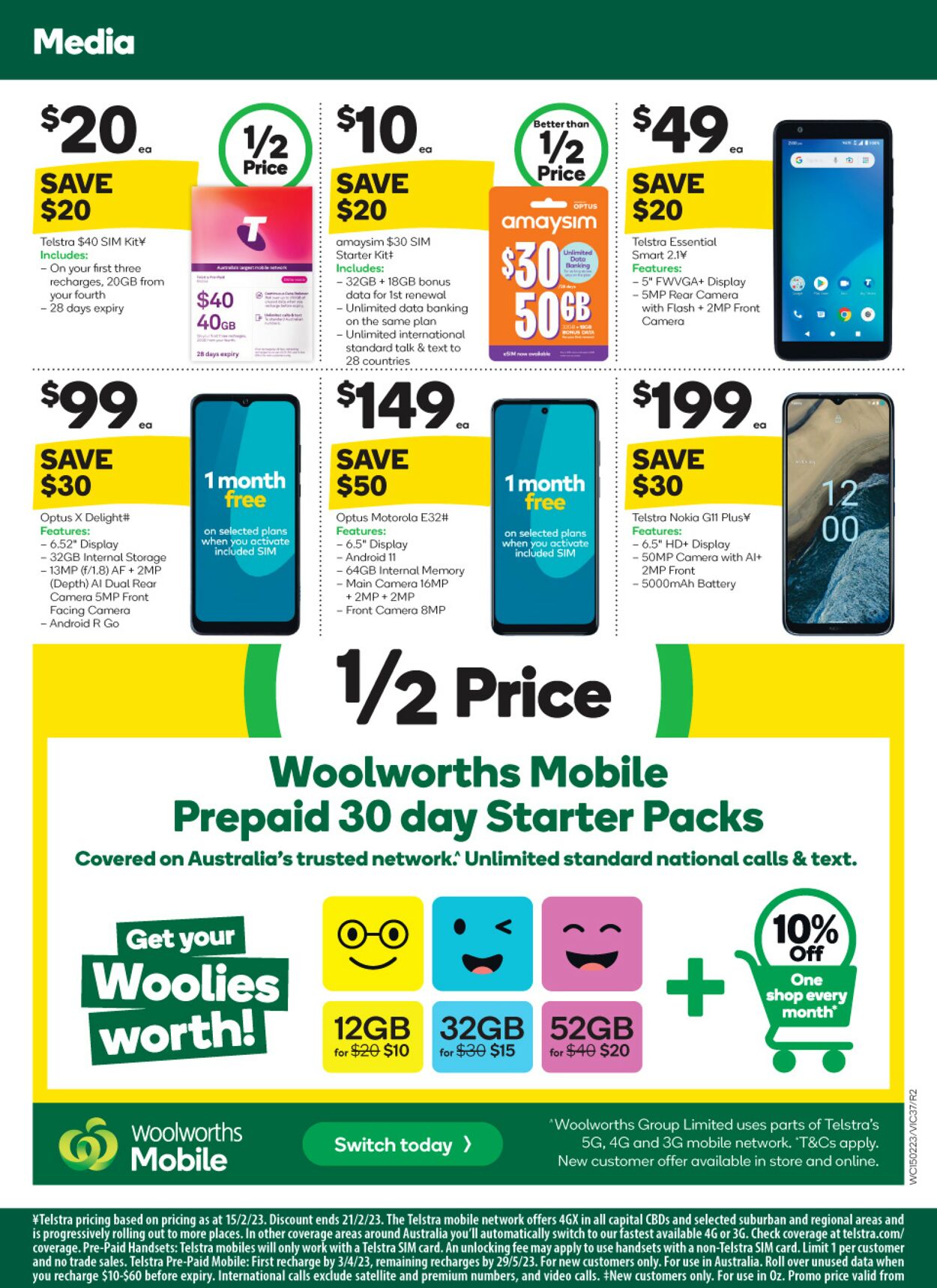 Woolworths Catalogue - 15/02-21/02/2023 (Page 37)