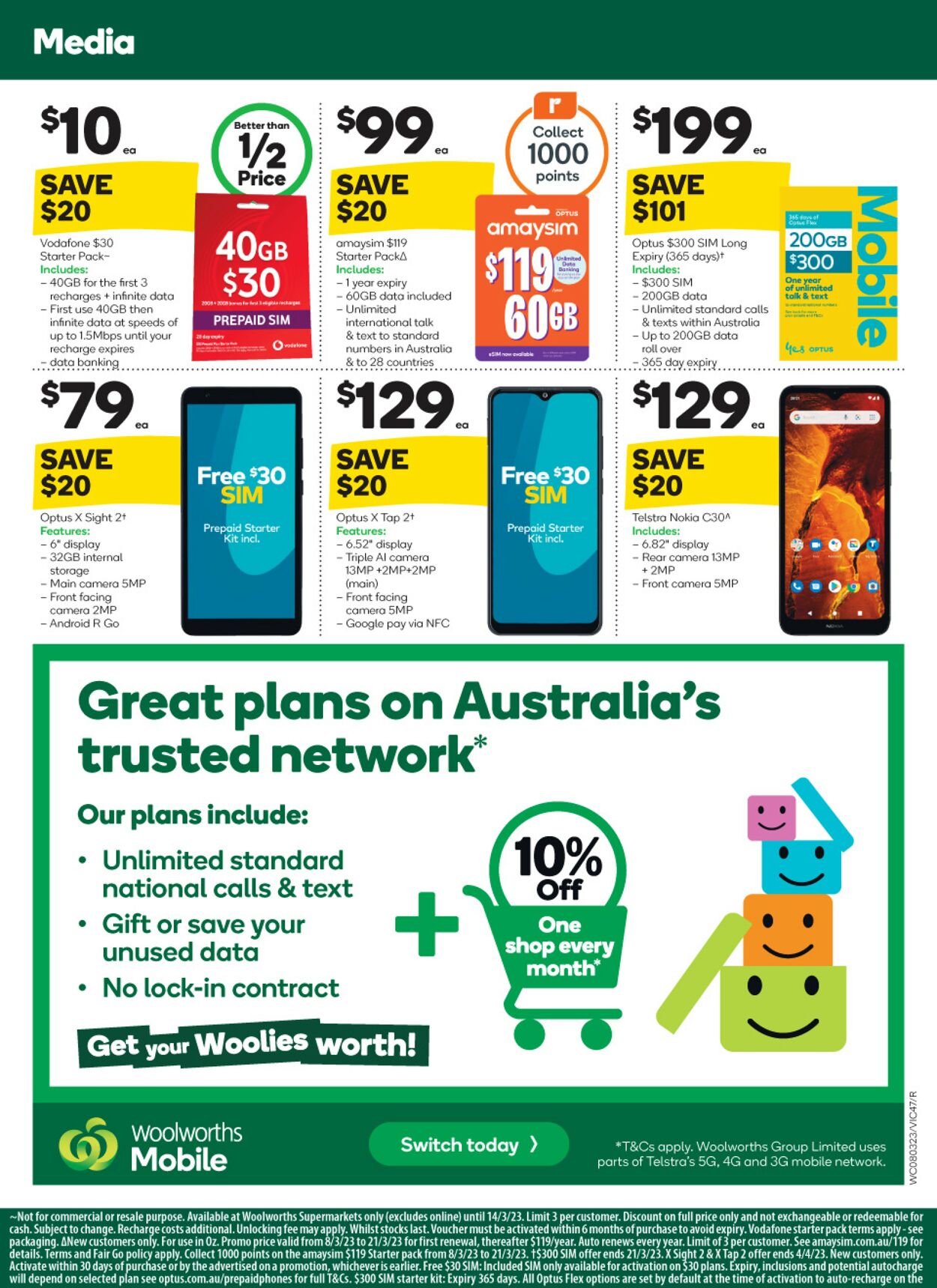 Woolworths Catalogue - 08/03-14/03/2023 (Page 47)