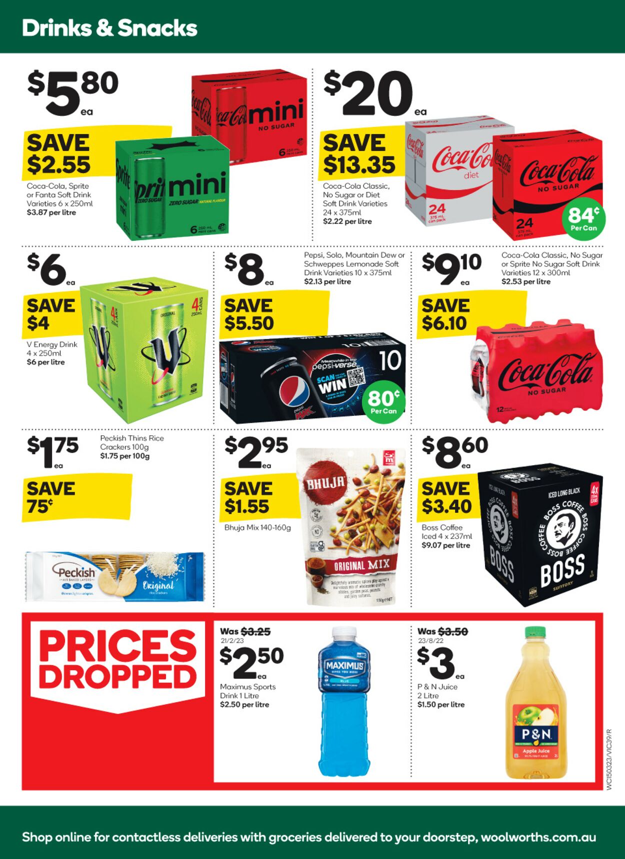 Woolworths Catalogue - 15/03-21/03/2023 (Page 39)