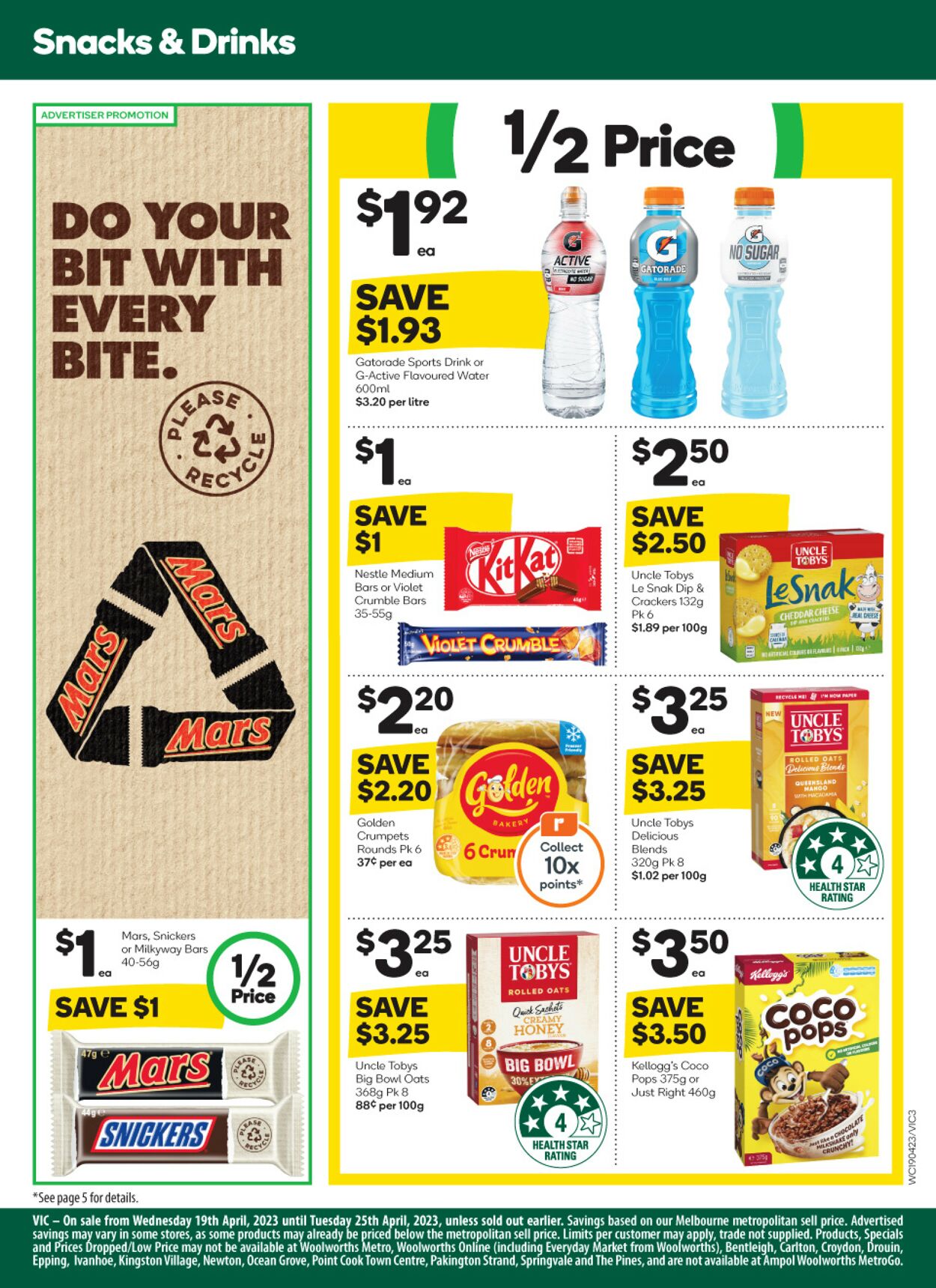 Woolworths Catalogue - 19/04-25/04/2023 (Page 3)