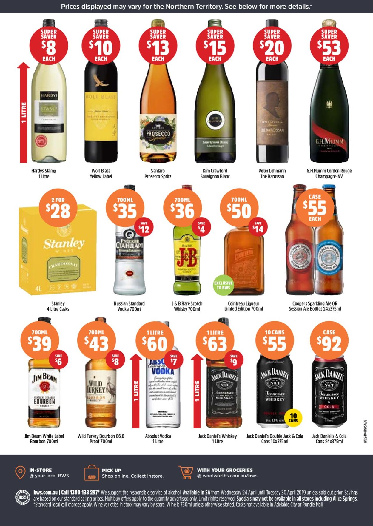 Woolworths Catalogue - 24/04-30/04/2019 (Page 38)