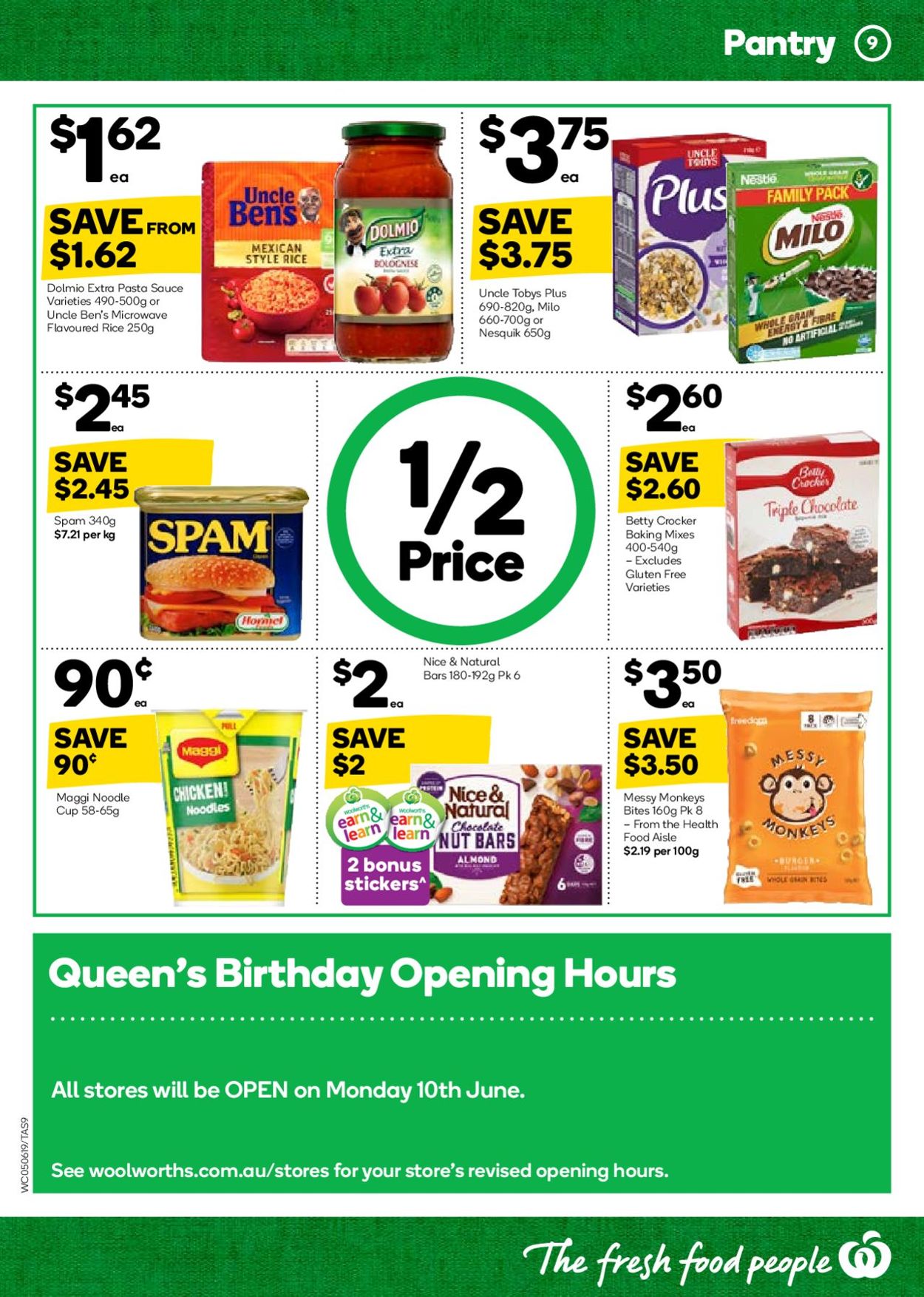 Woolworths Catalogue - 05/06-11/06/2019 (Page 9)