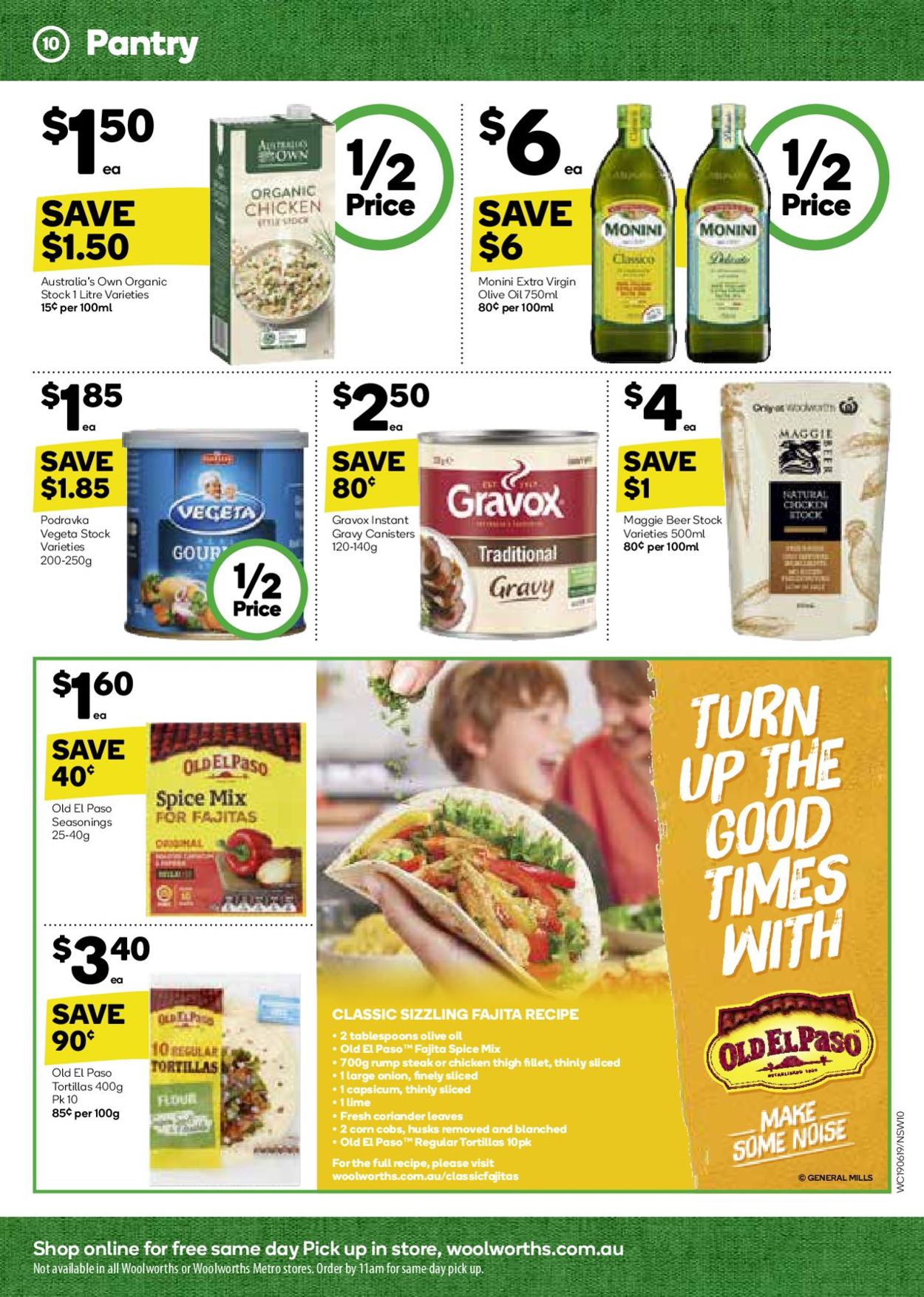 Woolworths Catalogue - 19/06-25/06/2019 (Page 10)