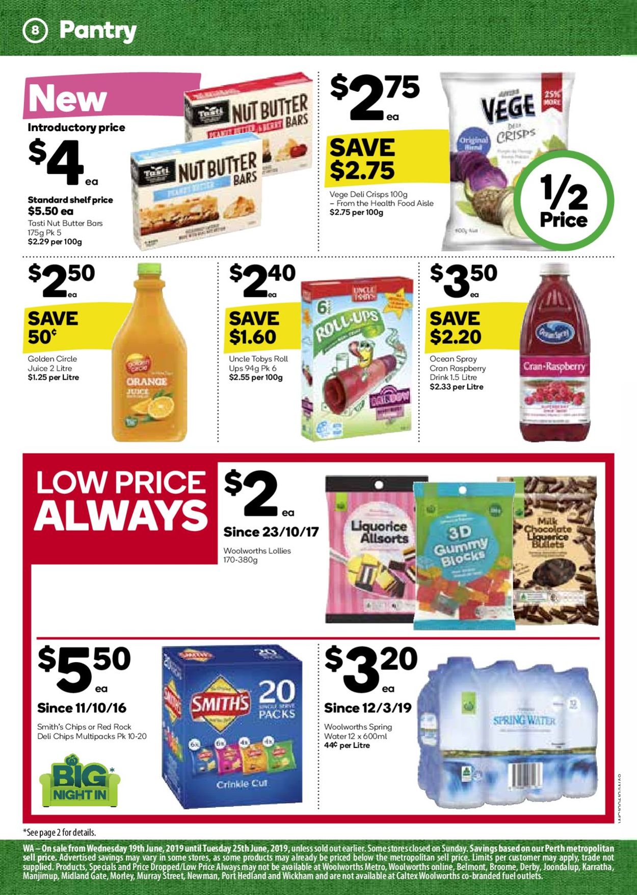 Woolworths Catalogue - 19/06-25/06/2019 (Page 8)