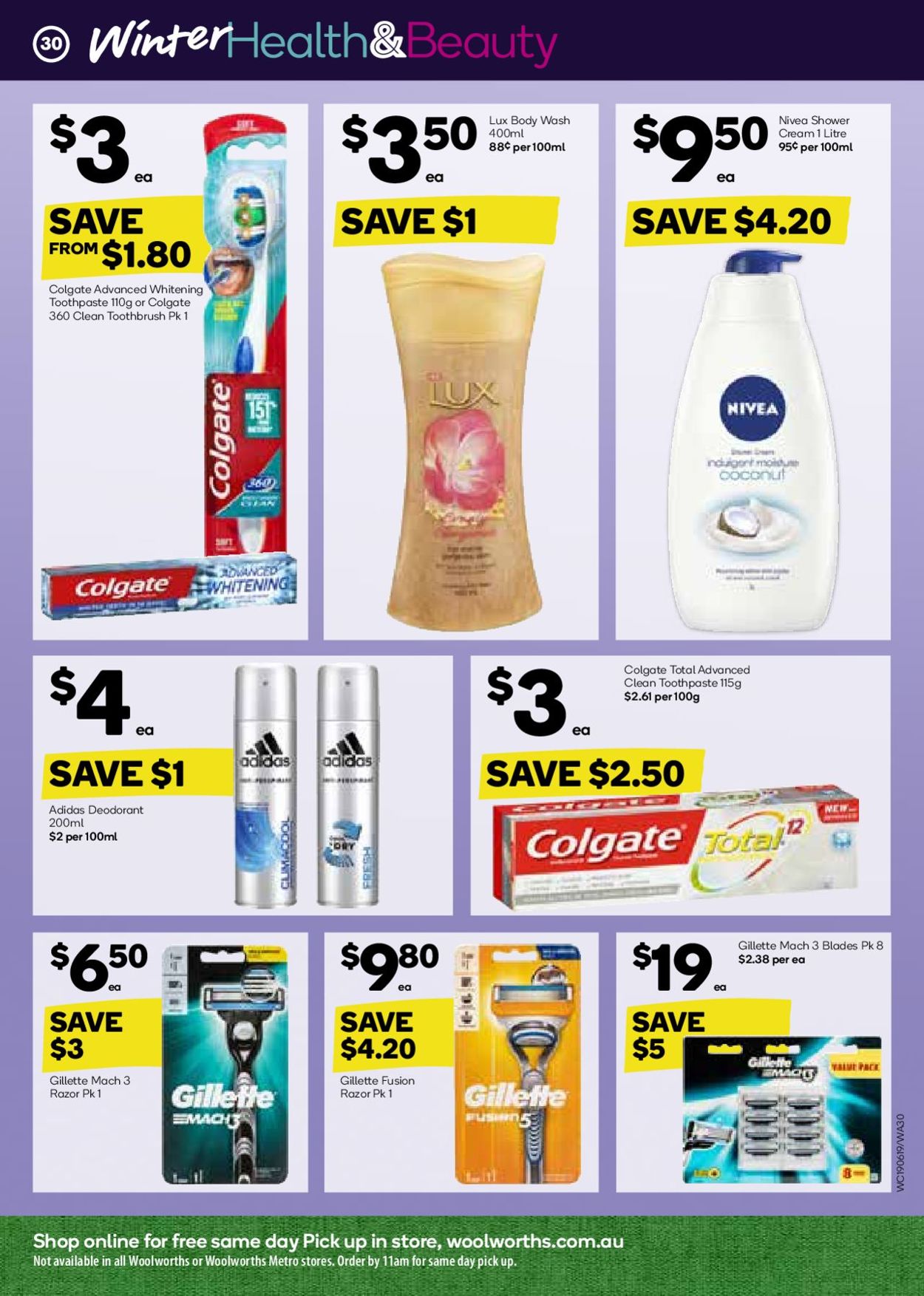Woolworths Catalogue - 19/06-25/06/2019 (Page 30)