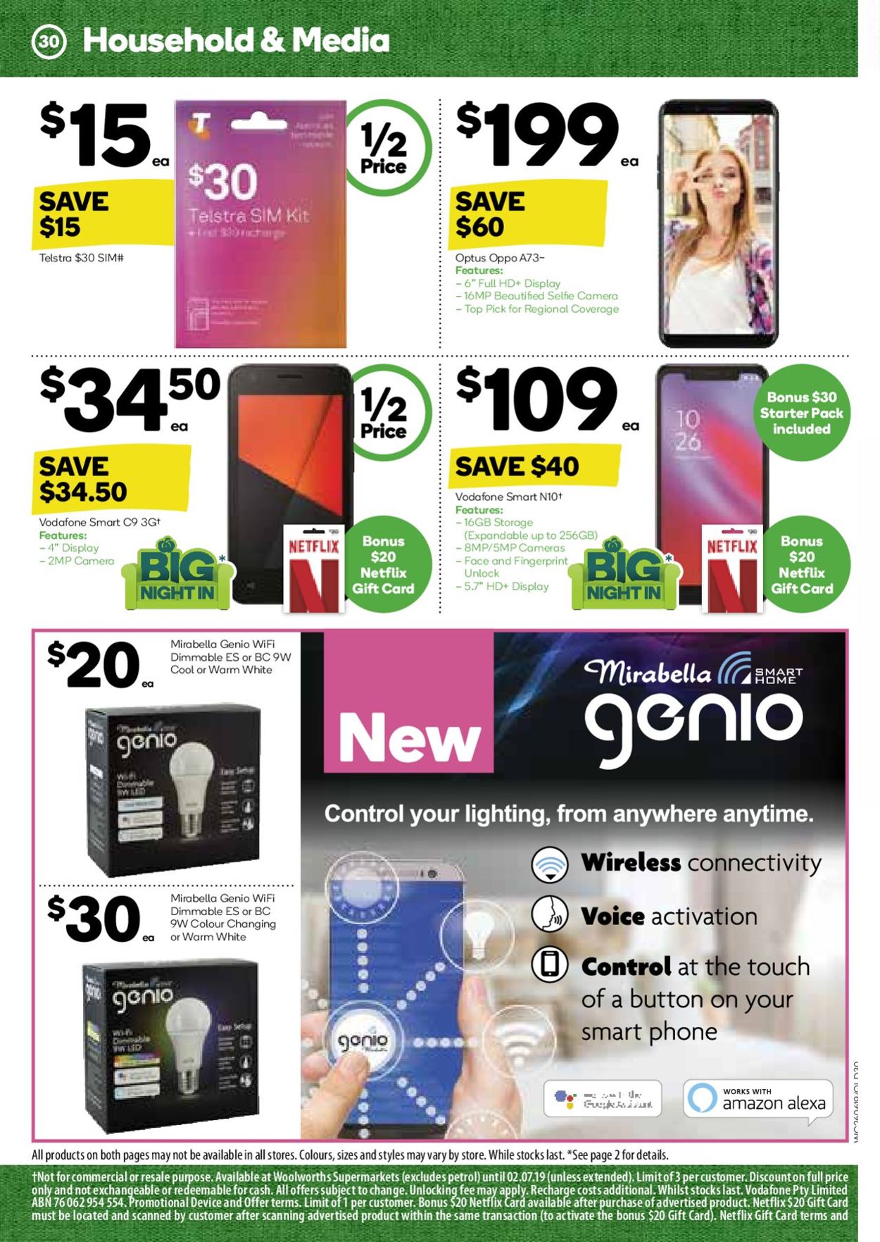 Woolworths Catalogue - 26/06-02/07/2019 (Page 30)