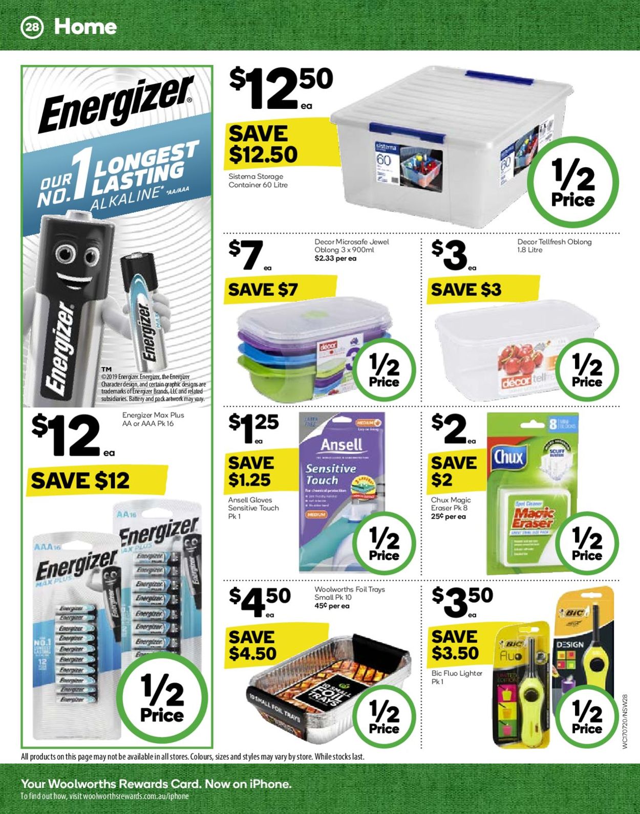 Woolworths Catalogue - 17/07-23/07/2019 (Page 28)