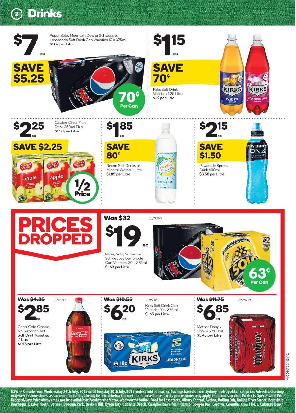 Woolworths Catalogue - 24/07-30/07/2019 (Page 2)