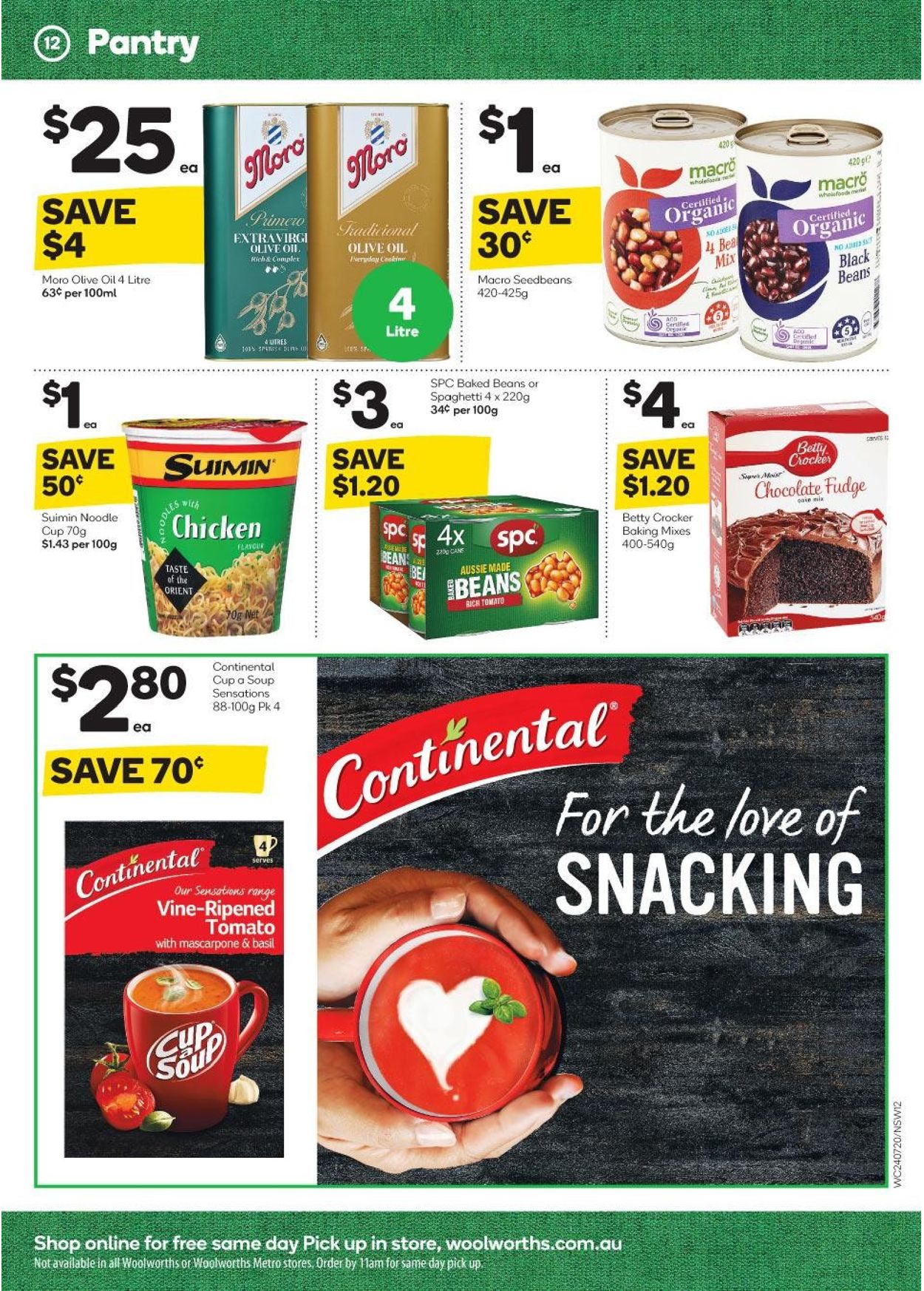 Woolworths Catalogue - 24/07-30/07/2019 (Page 12)