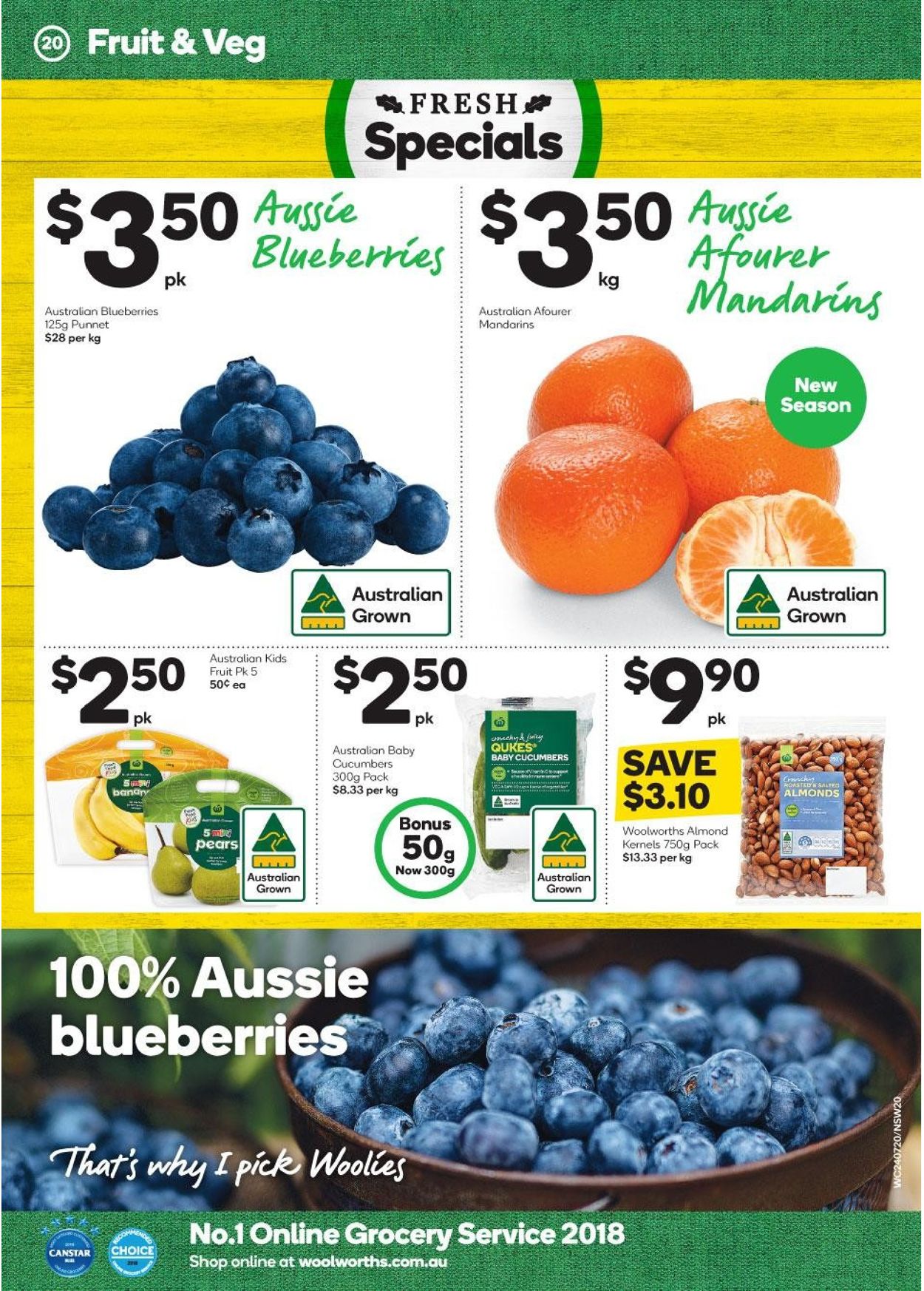 Woolworths Catalogue - 24/07-30/07/2019 (Page 20)