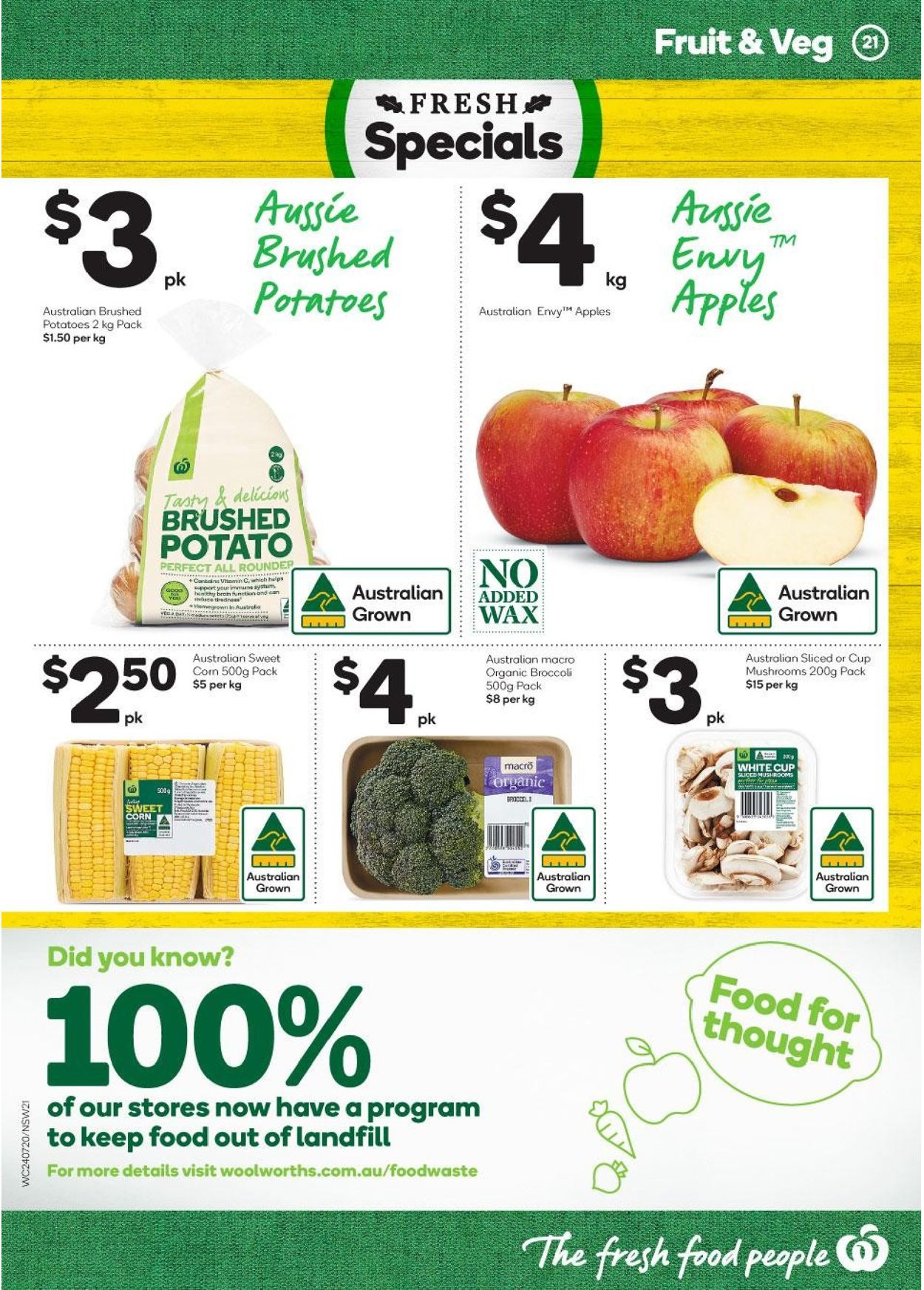 Woolworths Catalogue - 24/07-30/07/2019 (Page 21)