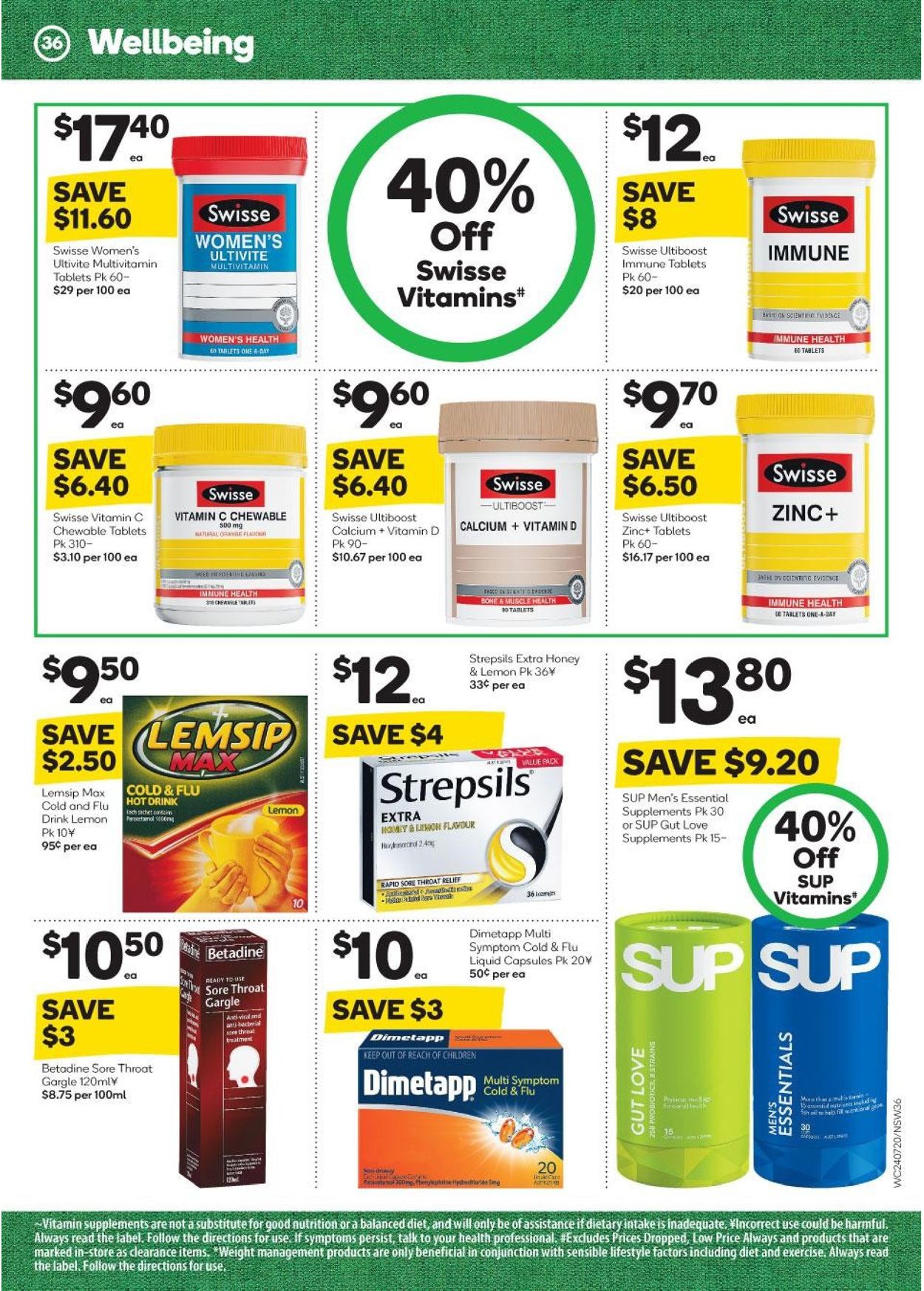Woolworths Catalogue - 24/07-30/07/2019 (Page 36)